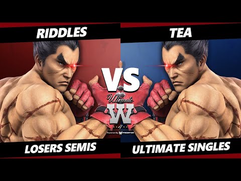 Ultimate Wanted 4 Losers Semis - Riddles (Kazuya) Vs. Tea (Kazuya) SSBU Ultimate Tournament