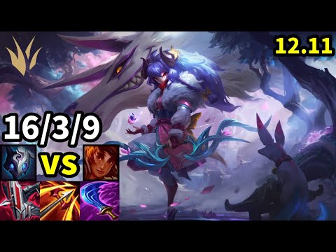 Kindred Jungle vs Taliyah - KR Challenger | Patch 12.11