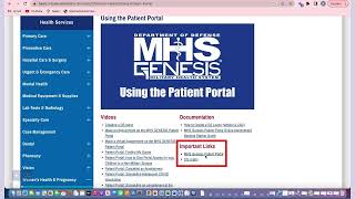 Patient Portal – Print Immunizations