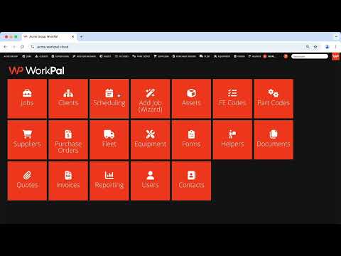 This video demonstrates new scheduling improvements within the WorkPal job management software.