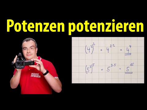 Potenzen potenzieren - ganz einfach erklärt | Lehrerschmidt
