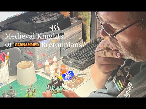 Medieval or Oldhammer Bretonnian Knights