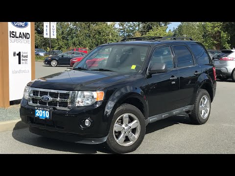 2010 Ford Escape XLT / Moonroof, Heated Seats, Tonneau Cover Review | Island Ford