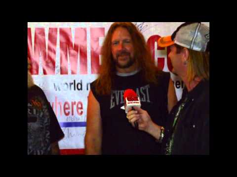 Backstage with Ty, Angels of Babylon, Rhino Also of Manowar!