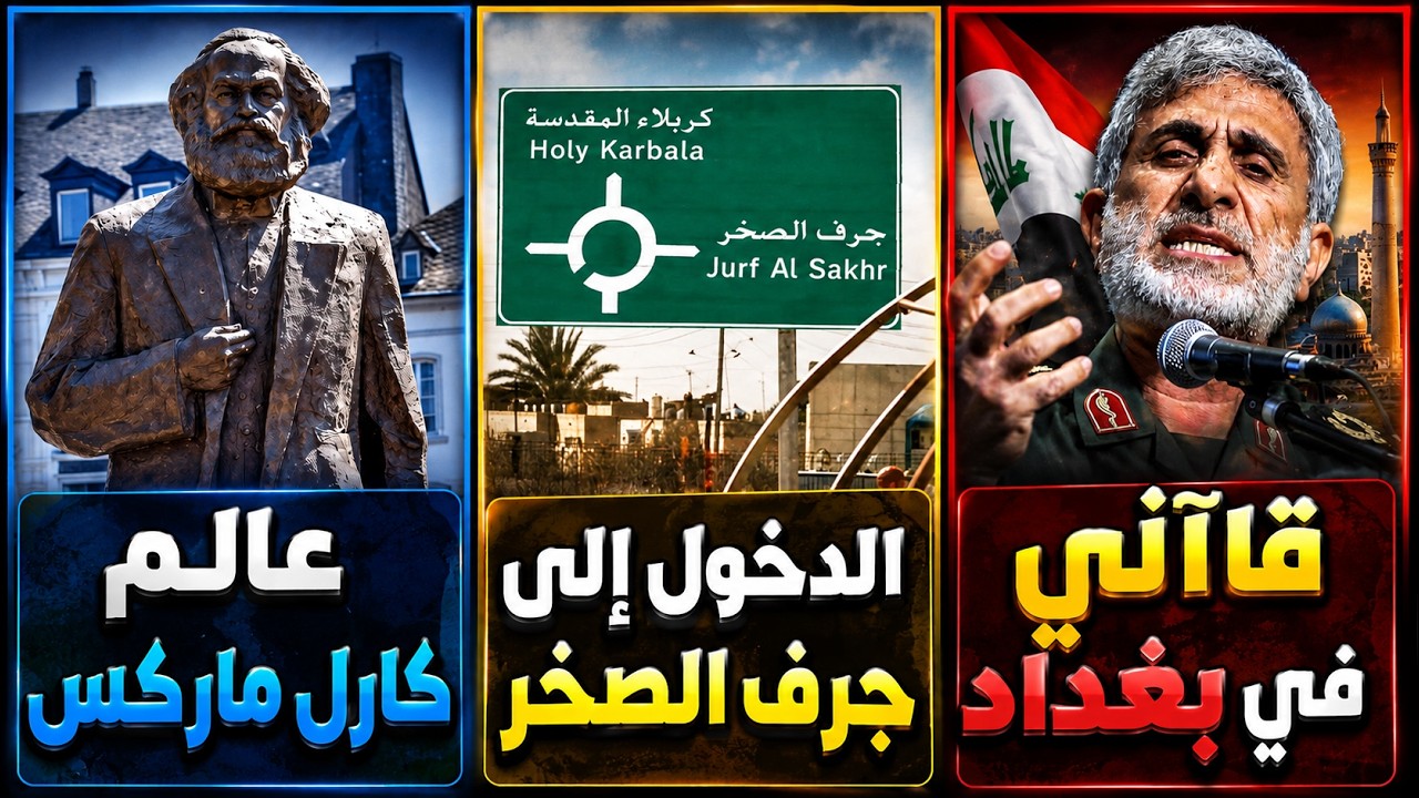قاآني في بغداد | الدخول إلى جرف الصخر | الدخول إلى عالم كارل ماركس