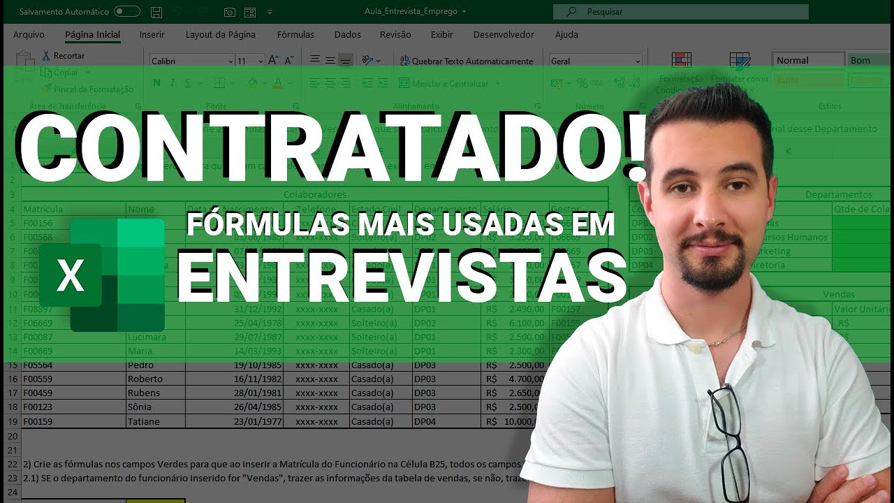 Quais são as fórmulas mais usadas para entrevistas de emprego?