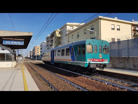 Treno Regionale Aln663 1192 Regionale 21600 Reggio di Calabria Centrale-Roccella Jonica