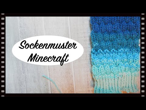 Minecraft Sockenmuster super easy