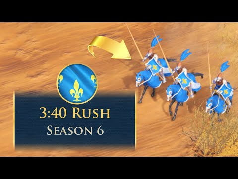French 3:40 Feudal Aggression | Build Order Guides | Valdemar