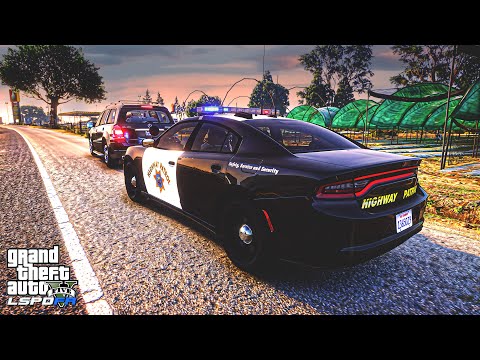 Playing GTA5 as a State Trooper||4K||CHP||GTA5 Mods||LSPDFR|| #lspdfr #gta5