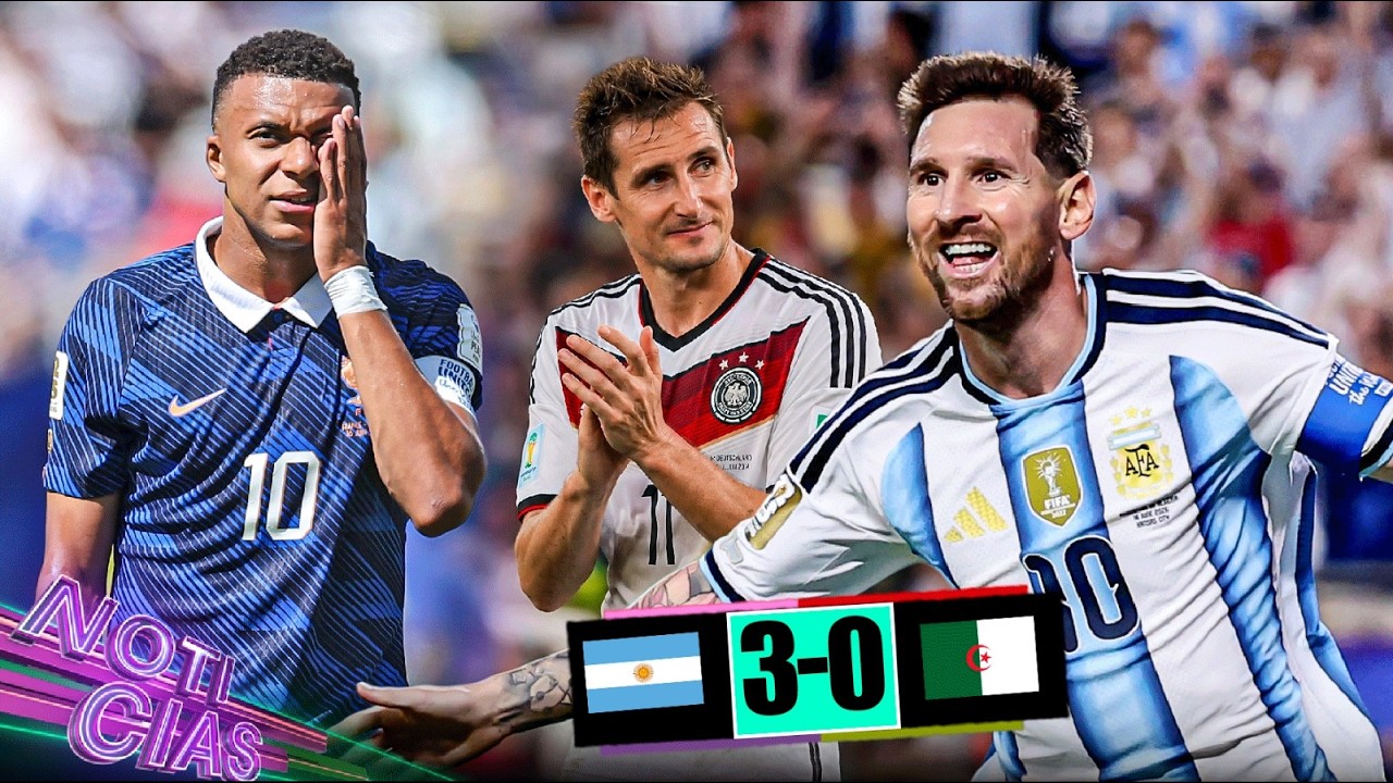 HAT-TRICK de Messi: iguala a Klose | Francia critica el césped | BAJA en Portugal
