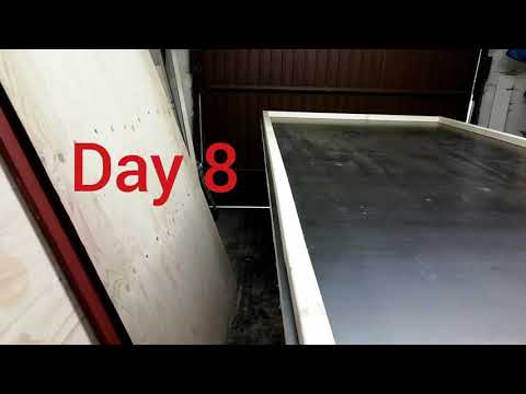 Tag 8 Minicamper selbstgebauter mini Wohnwagen auf Anhänger