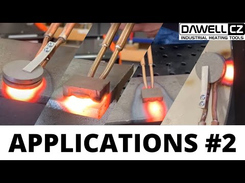 Mobile 10kW induction heater | DAWELL DHI-120F | Applications #2