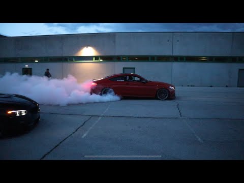 C63s & M4 Burnout 🔥