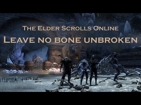 ESO - Leave No Bone Unbroken 3 DD run (vet Fang Lair - No Death + Speedrun + Hardmode)