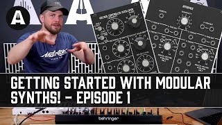 Video thumbnail for How to get Started with Modular Synths - Behringer Bundles & First Patches by Andertons Synths, Keys and Tech