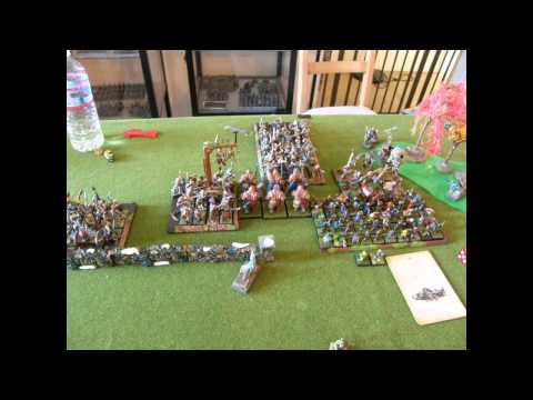 Warhammer Fantasy Battle Report Halflings vs Pirate Zombies