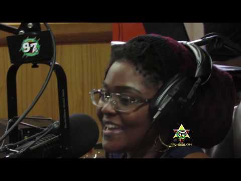 Sonjah aka Royalty is with Selector Clive, Mandela and the Musical Gang