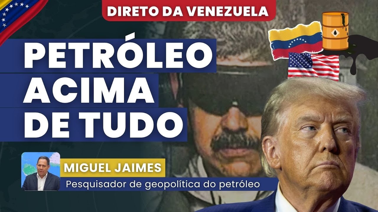 Direto da Venezuela: Especialista em Geopolítica do Petróleo explica os interesses dos EUA no país