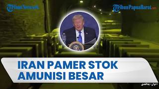 IRGC Pamer Stok Amunisi Besar di Pangkalan Bawah Tanah, Trump Tunda Serangan ke Iran