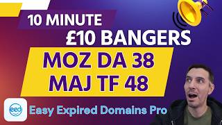 10 Minute £10 Banger  - Expired Domain Hunting Challenge