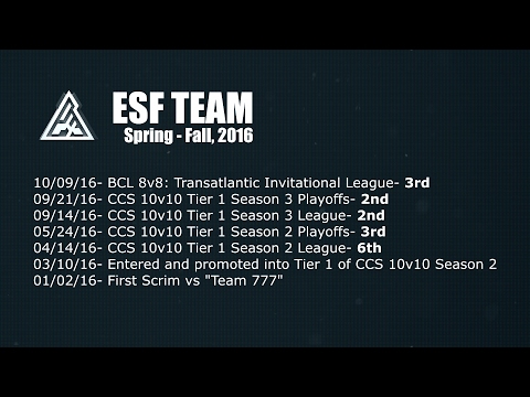 ESF TEAM: Competitive TEAMtage for Battlefield 4 (2016)