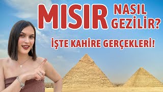 Kahire Nasıl Gezilir? | Piramidin İçine Girdik | Tursuz Kahire Gezi Re