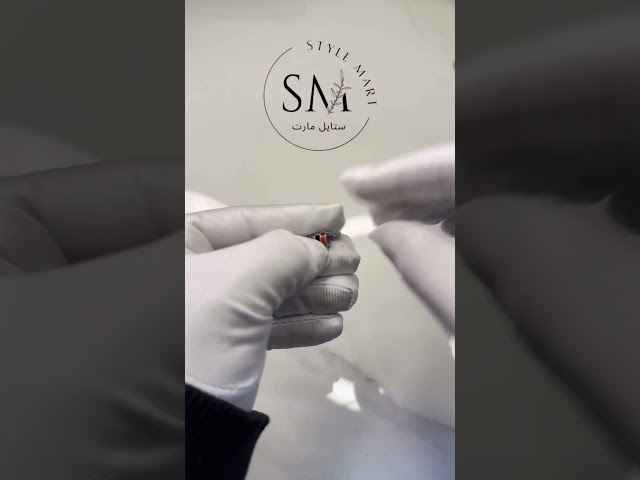 سلسال هيرميس احمر فضي HERMES