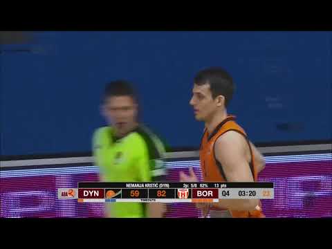SLAM! Nemanja Krstić dunks on fast break (Dynamic VIP PAY - Borac, 1.3.2018)