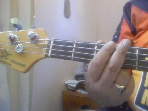 Brand New Second Hand - Bass Lesson left-hand, Bushman track play-along
