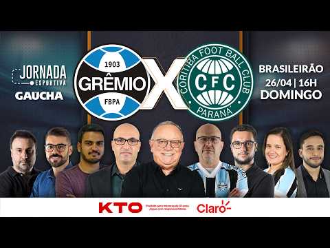 GRÊMIO 1x0 CORITIBA | BRASILEIRÃO | JORNADA DIGITAL | 26/04/2026