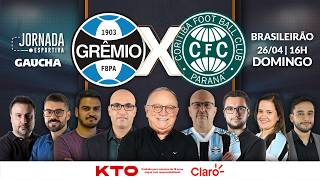 GRÊMIO 1x0 CORITIBA | BRASILEIRÃO | JORNADA DIGITAL | 26/04/2026