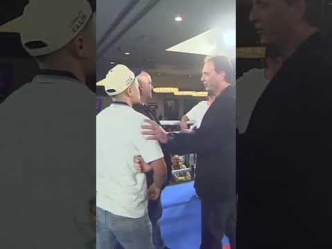 Things get heated in the ring! #HFNBoxing #Shorts