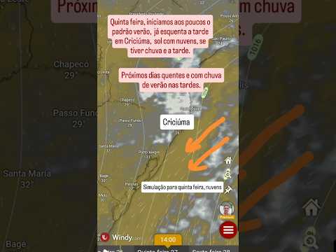 Começa o verão  no sul do Brasil? #santacatarina #clima #calor #verão