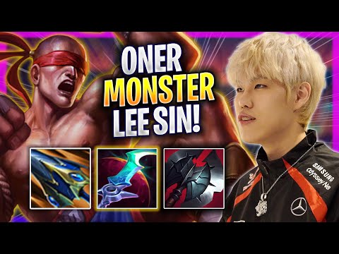 ONER IS A MONSTER WITH LEE SIN! - T1 Oner Plays Lee Sin JUNGLE vs Elise! | Season 2024