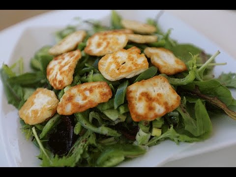 بالفيديو سلطة الورقيات الخضراء