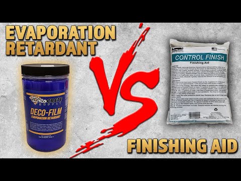 YouTube video about Prevent Water Loss: Use Evaporation Retardant on the Sides