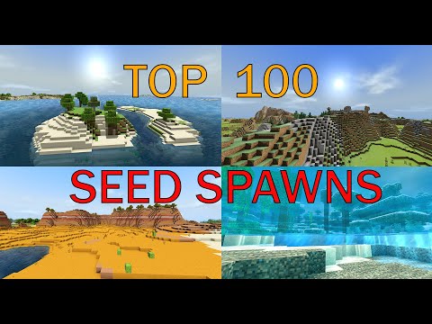 Top 100 Best Minecraft Seeds! 2020 (Great for Building)