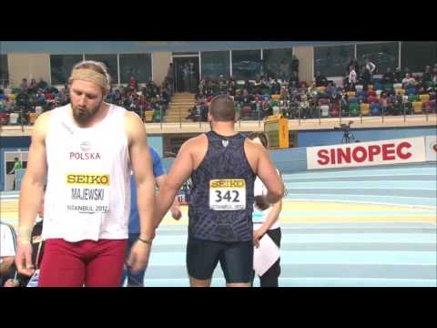 Istanbul 2012 Competition  Shot Put Men Final   Ryan Whiting USA