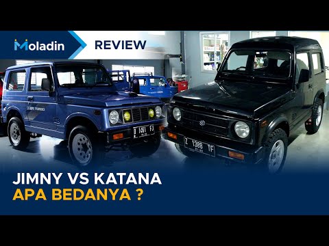 DIFFERENCE BETWEEN SUZUKI JIMNY Vs KATANA, MUST KNOW! | CAR REVIEW | MOLADIN
