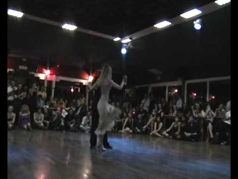 Mariano Diaz Campos  and  Cosima Diaz Campos  are  dancing  to  the  tango  "  A La Gran Muneca  "