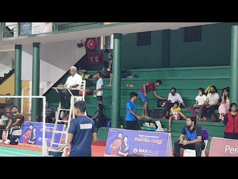 UNDER 13 BOYS SINGLES FINAL: Kerala State Badminton Championship Thrissur, 2022