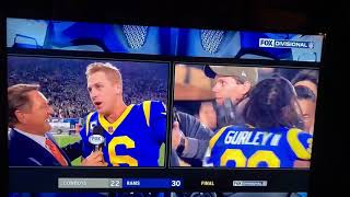 Aqib Talib Cursing On TV