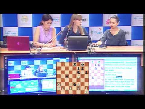 Press Conference Round 8: Kosteniuk - Girya