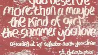 St Christopher - You Deserve More Than A Maybe