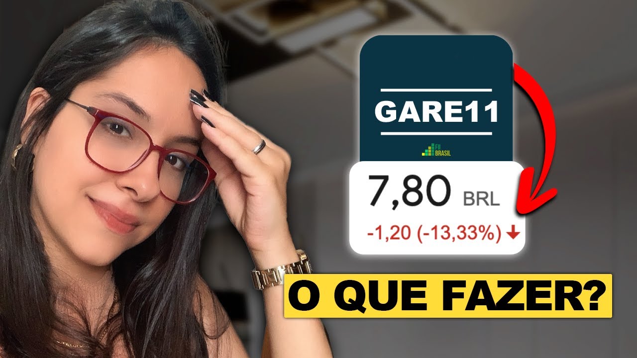 GARE11: DIVIDENDOS MENORES e COTAS CAINDO... O QUE ESTÁ REALMENTE ACONTECENDO?