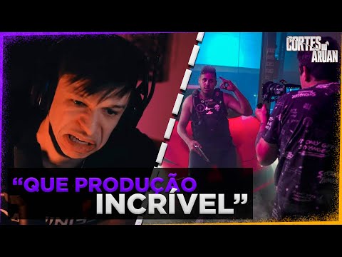 ARUAN REAGE A GRAVAMOS O VIDEO CLIPE DA NOVA MUSICA DOS CAÇADORES DE LENDAS 3 (RENATO GARCIA)