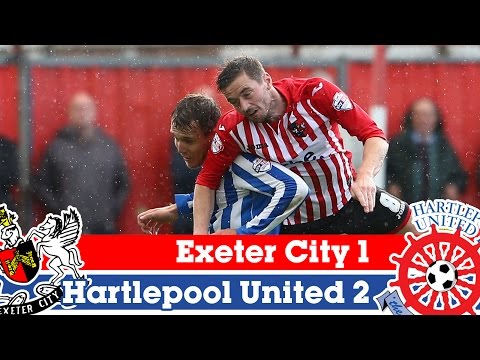 Exeter City 1-2 Hartlepool United (11/10/14) - Sky Bet League 2 Highlights 2014/15