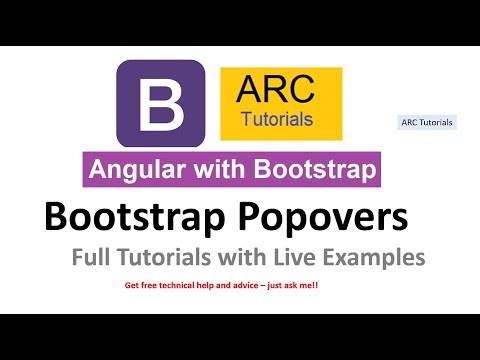 Angular Bootstrap Popover | Angular Bootstrap 4 Tutorials | Angular Bootstrap Tutorial