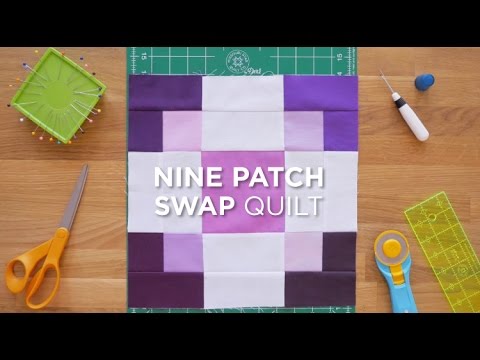 Quilt Snips Mini Tutorial - Nine Patch Swap